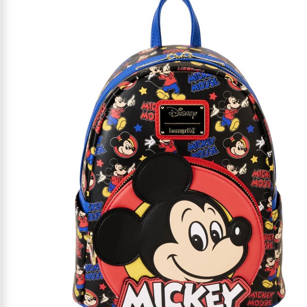 Disney Mickey Mouse Loungefly - Black/Red